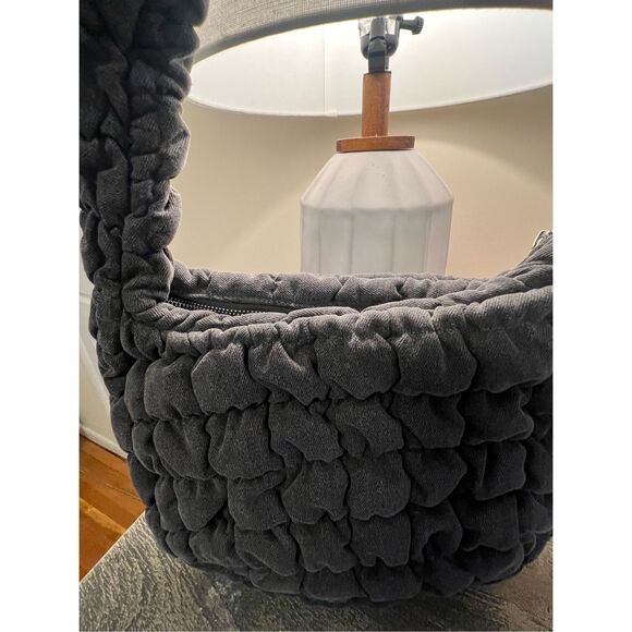 COS QUILTED DENIM BAG - Picture 5 of 11